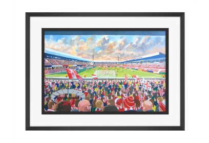 Victoria Ground Stadium Fine Art Print - Stoke City FC